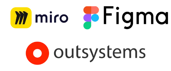 Miro figma outsystems logo